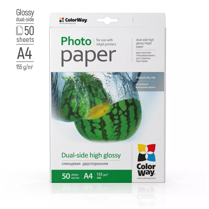 Fotopaber ColorWay PGD155050A4 155 g/m² A4 50 lehte