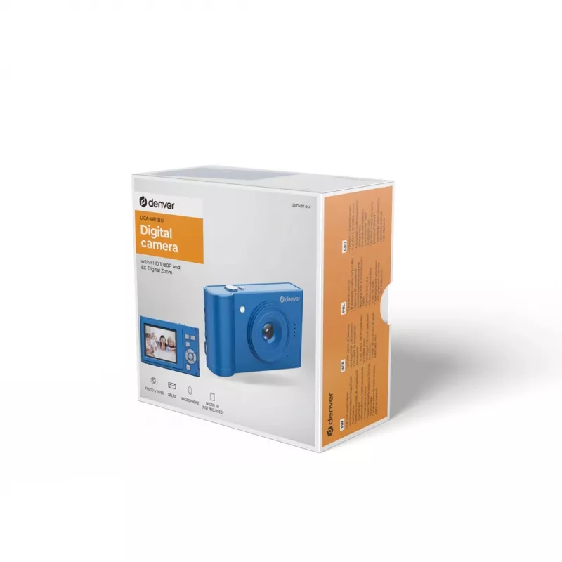 Kompaktkaamera Denver DCA-4811BU 48 MP CMOS 1920 x 1080 pikslit sinine