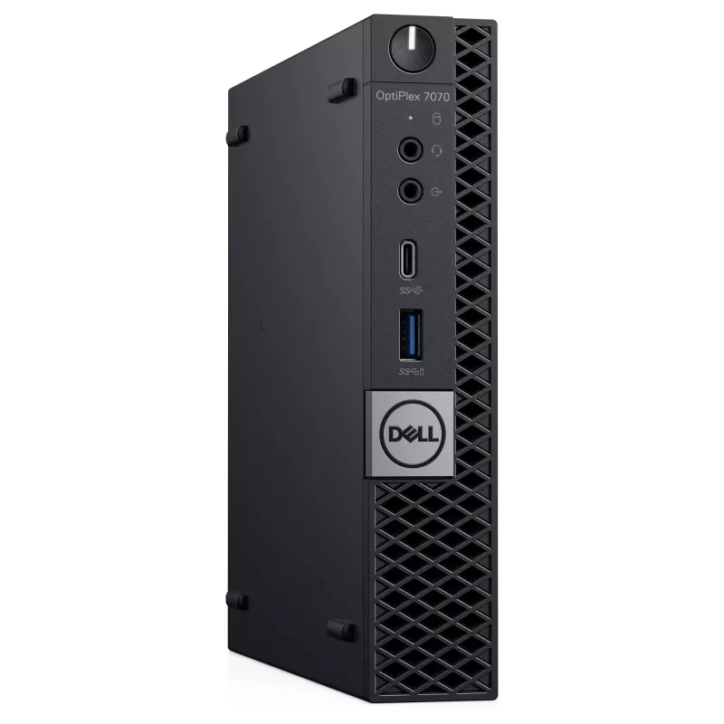 Mini-arvuti tecXL OptiPlex 7070 MP (uuendatud) — Intel Core i3-9100T, 16 GB DDR4, 256 GB SSD, Windows 10 Pro, MFF