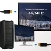 LogiLink CD0103 DisplayPort-kaabel DP/M kuni DP/M, 4K/60Hz, CCS, must, 5 m (CD0103)