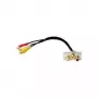 pistikuadapter Kindermann 7444000530 3x RCA hõbedane