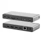 ALOGIC DV4 - dokkimisjaam - sülearvutile - USB-C / USB-A - 3 x HDMI, DP - 1GbE (DUCDV4)