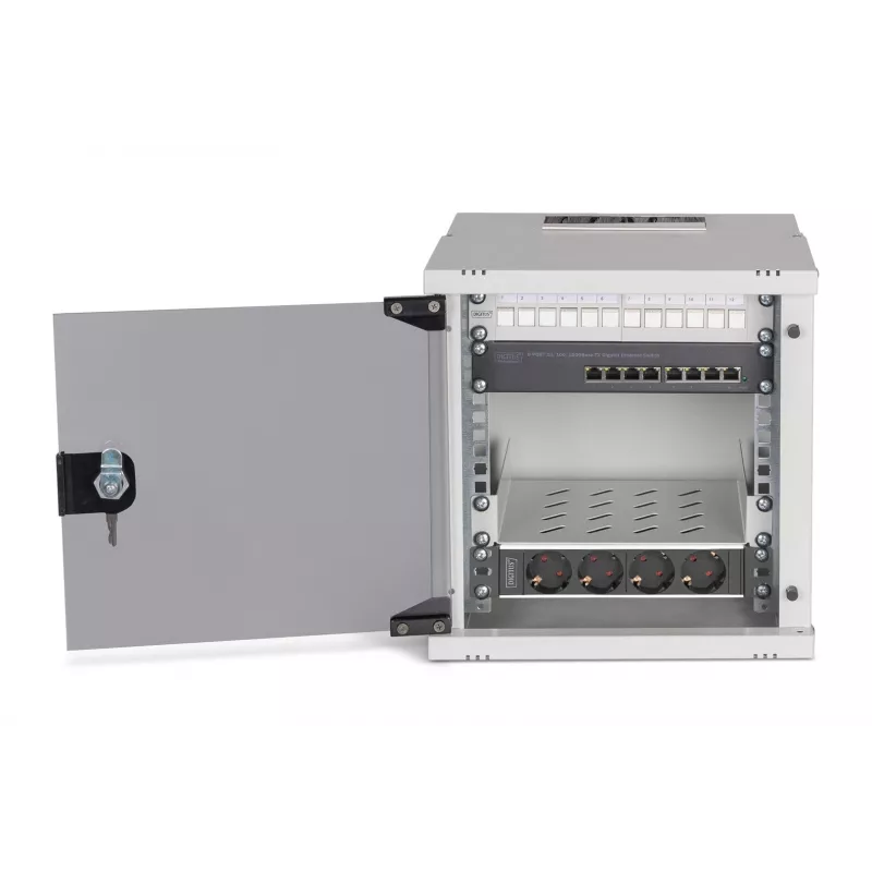 Digitus SOHO Pro võrgukomplekt, 254 mm (10) - 6U, 315 x 300 mm (L x S)