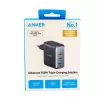 Anker Powerport 736 Nano II Universal Must AC Kiirlaadimine Siseruumides
