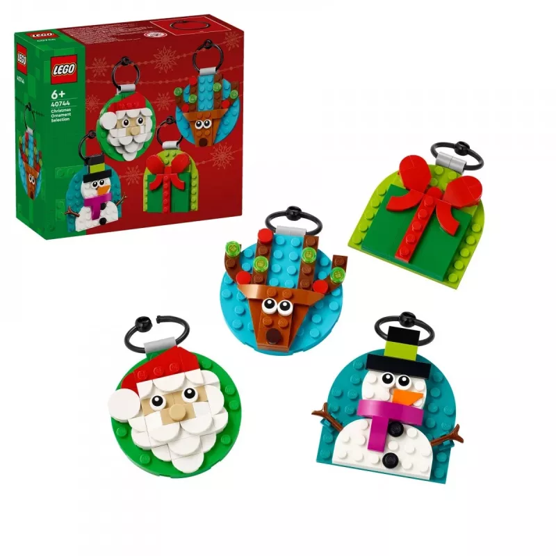 Bricks Iconic 40744 Jõulukaunistuste komplekt