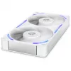 Arvutikorpuse ventilaator NZXT F240X 120 mm valge, 1 tk, 240×120×30 mm