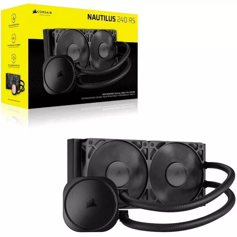 Corsair NAUTILUS 240 RS Motherboard All-in-one liquid cooler Must