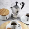 Bialetti Moka Express Moka pott 0,775 L Alumiinium, Must