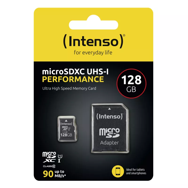 Mälukaart Intenso 128GB MicroSD UHS-I Class 10 3424491