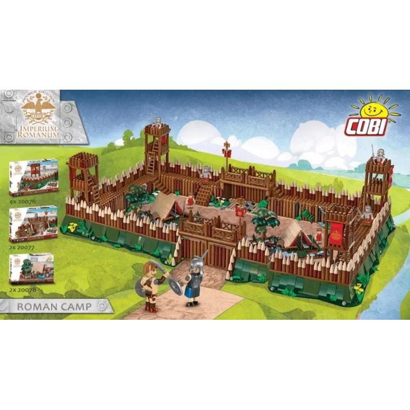 Cobi ehituskomplekt Imperium Romanum — Rooma laagri värav, 591 tükki
