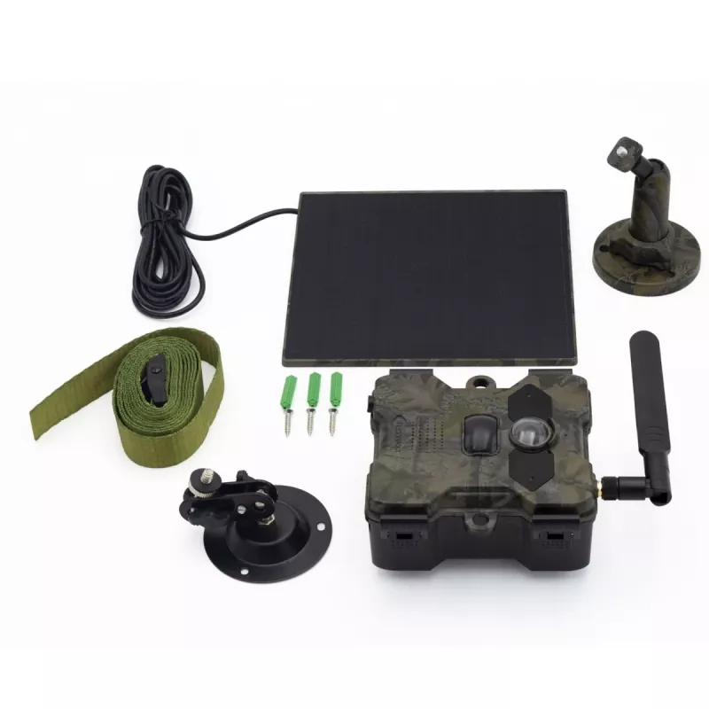 Technaxx 4G Wildcam TX-189 välikaamera 4MP CMOS päikesepaneel
