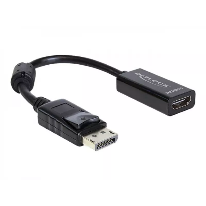 Video kaabliadapter DeLOCK 61849 0.125m DisplayPort to HDMI