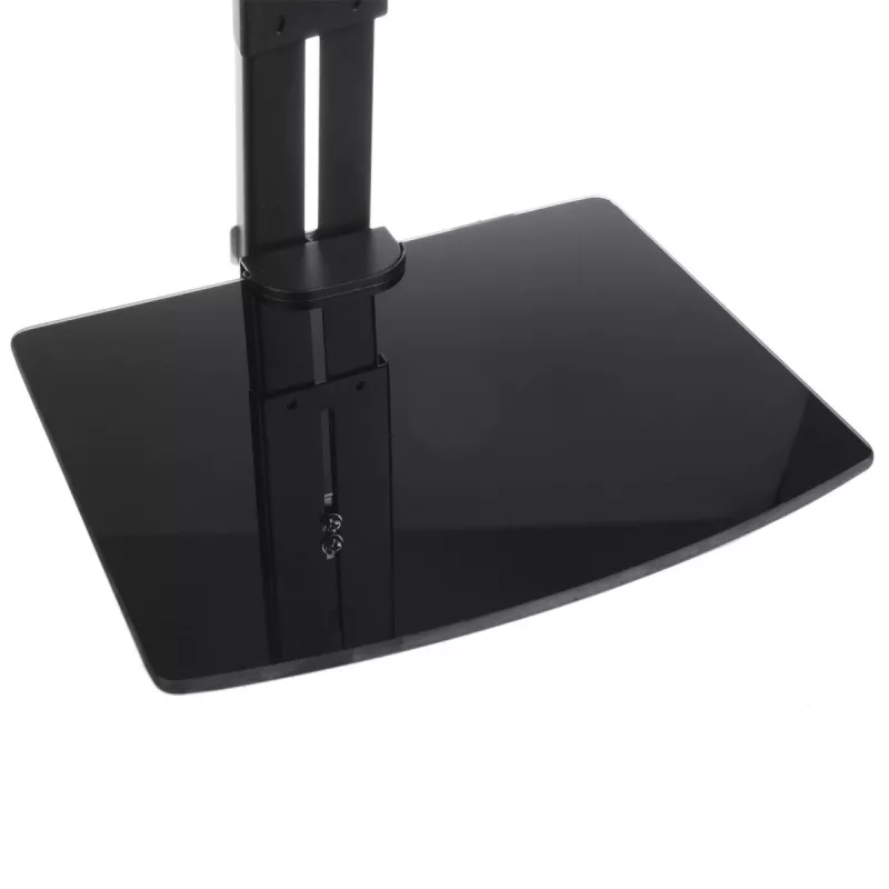 TV seinakinnitus MACLEAN MC-451 riiuli ja kaldereguleerimisega, VESA 75x75–200x200 mm, kuni 20 kg, 15–42-tollistele ekraanidele