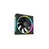 DeepCool FL12R 120mm ARGB korpusventilaatorid 3-pakk must