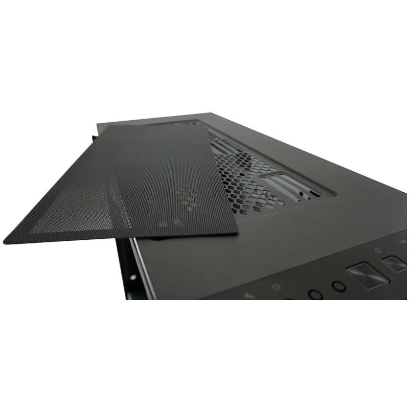 LC Power Gaming 709B Solar_System_X - Torn - ATX - ilma toiteallikata - Must - USB/Audio (LC-709B-ON)