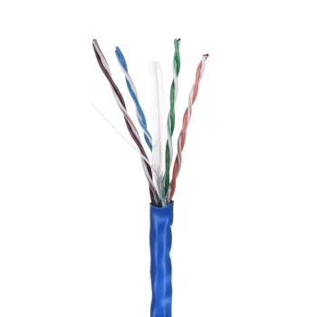 LANBERG võrgukaabel U/UTP Cat6 LCU6-10CC-0305-B 305 m, CCA juhe, 23 AWG, sinine
