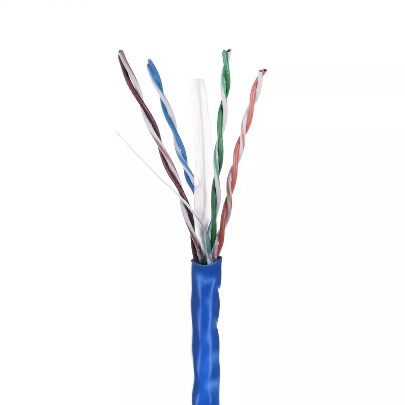 LANBERG võrgukaabel U/UTP Cat6 LCU6-10CC-0305-B 305 m, CCA juhe, 23 AWG, sinine