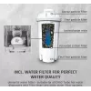 Caso Turbo Kuuma Vee Automaat | HW 616 | Veeautomaat | 2600 W | 2,5 L | Plastik/Roostevaba teras | Must/Roostevaba teras