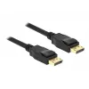 DeLOCK - DisplayPort-kaabel - DisplayPort (M) kuni DisplayPort (M) - 1,5 m - 4K tugi - must (85508)