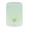 Manhattan Sound Science Bluetooth-kõlar, 5-tunnine taasesitusaeg, ulatus 10 m, microSD-kaardilugeja (32 GB), 3,5 mm abisisend, väljundvõimsus 3 W, USB-A laadimiskaabel kaasas, 1200 mAh aku, Bluetooth v5, sisseehitatud riputusaas, valge, 3-aastane garantii