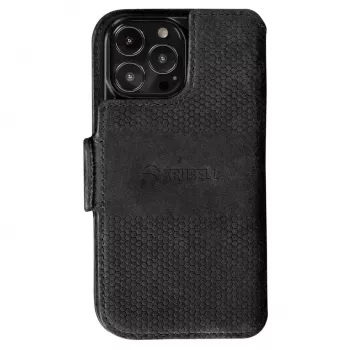 Krusell 62396 rahakotist ümbris iPhone 13 Pro Maxile 17 cm Must