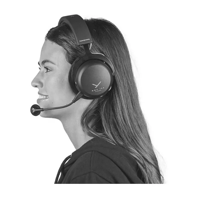 Headset Beyerdynamic MMX 150 — juhtmega ja juhtmevaba, USB-C, Bluetooth, mängimine, 20–20000 Hz, 336 g, must