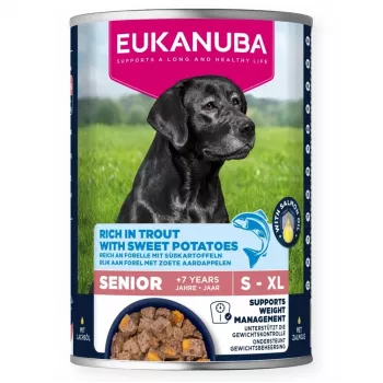 Koeratoit Eukanuba EUK DOG CAN LC SR AB TRUT&SWPT 400g