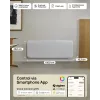 Mill Invisible Smart WiFi Heater | PA2000WIFI4 | Paneelküttekeha | 2000 W | Sobib ruumidesse kuni 24–28 m² | Valge | IPX4