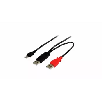 USB-andmekaabel Elotouch E796577 — USB A USB A-le / Mini-USB A-le, 2,5 m, must