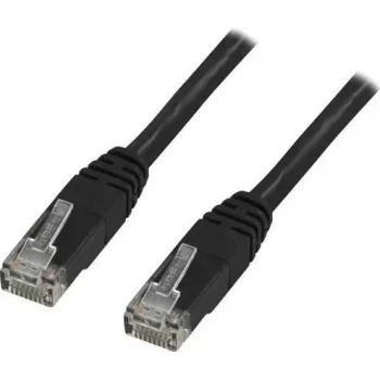 Võrgukaabel Deltaco TP-67S 7m Cat6 U/UTP Must