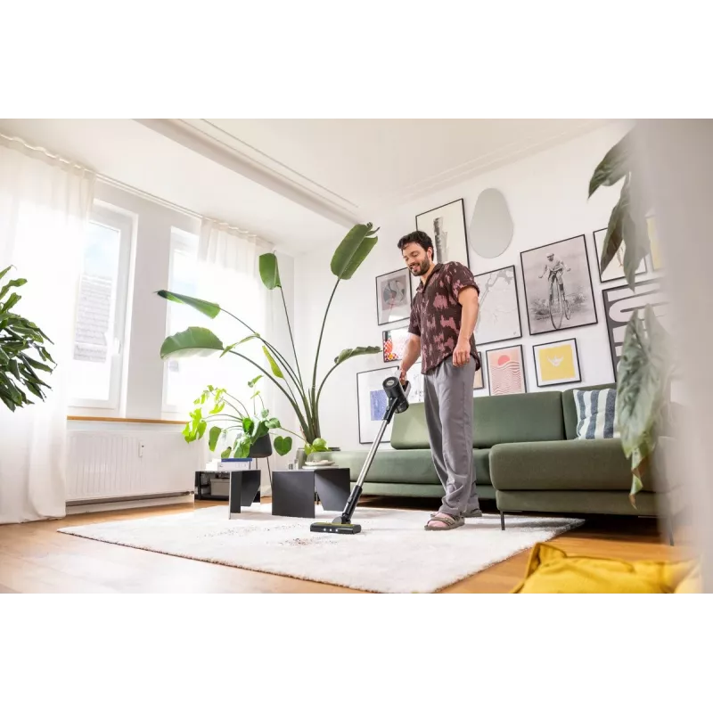 Kärcher VCS 3 Nano kepptolmuimeja — aku, HEPA-filter, kottideta 0,6 l, 2,5 Ah, must