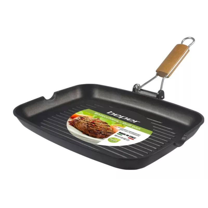 Elektrigrill Beper PE.511 26x36 cm mittenakkuva pinnaga
