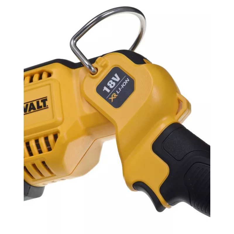 Riputatav töövalgusti DeWalt DCL043-XJ, LED 1000 lm, 3 pirni, 90° valgusvihk, kollane/must