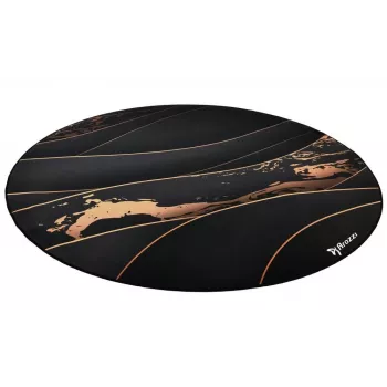 Põrandakaitse Arozzi Zona Round Floor Pad — must/kuldne, ümmargune kaitsev matt põrandale
