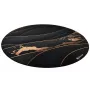 Põrandakaitse Arozzi Zona Round Floor Pad — must/kuldne, ümmargune kaitsev matt põrandale