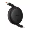 Baseus Free2Pull Mini USB-C to USB-C USB-kaabel, 60W, 1, (must)