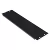 Tühipaneel ROLINE 19-tolline 3U must teras 480mm