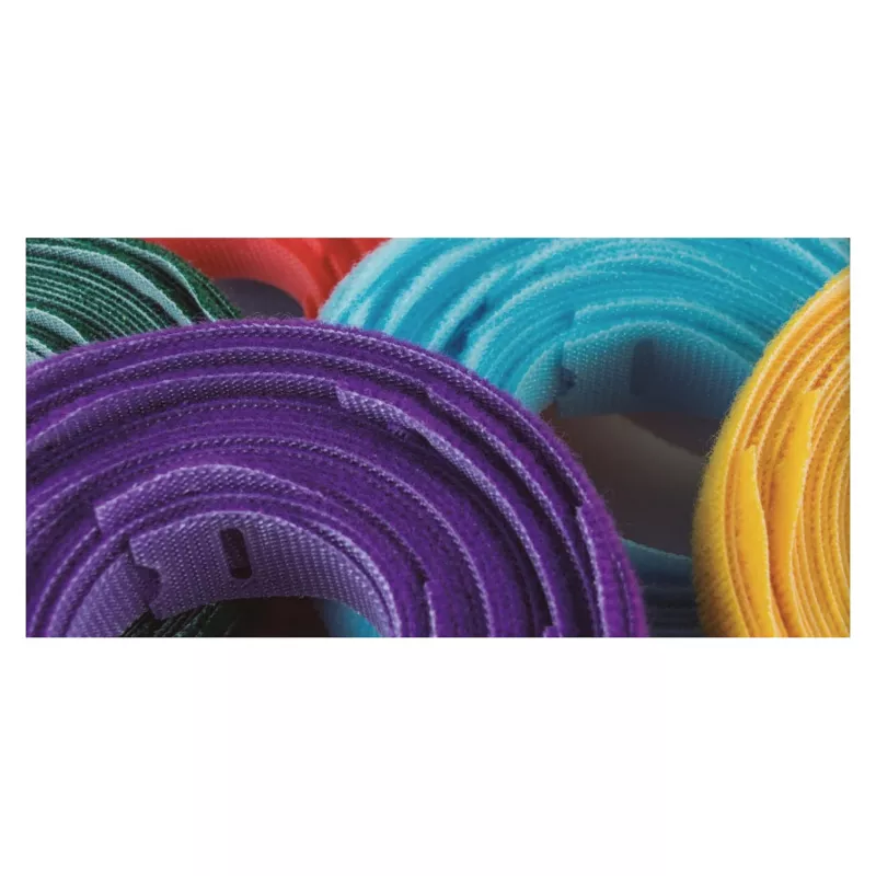 Eemaldatav kaabliside Velcro ONE-WRAP 330×20 mm Must, Polüpropüleen, pakis 25 tk