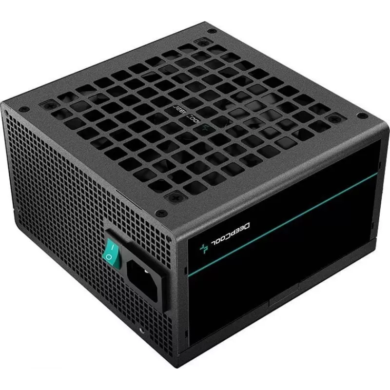 Toiteplokk DeepCool PF500 500 W ATX 2.4, 80 PLUS, 120 mm ventilaator, 20+4 pin, 2×6+2 PCIe, 4×SATA