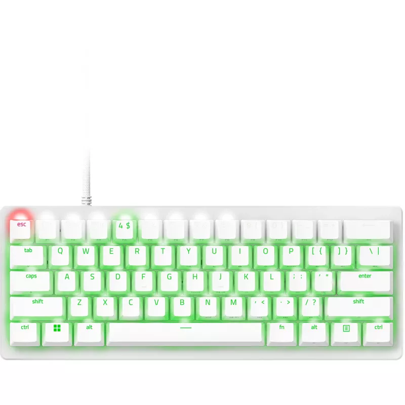Razer Huntsman V3 Pro Mini - valge - Saksa paigutusega P - klaviatuur - optiline (RZ03-04992000-R3G1)