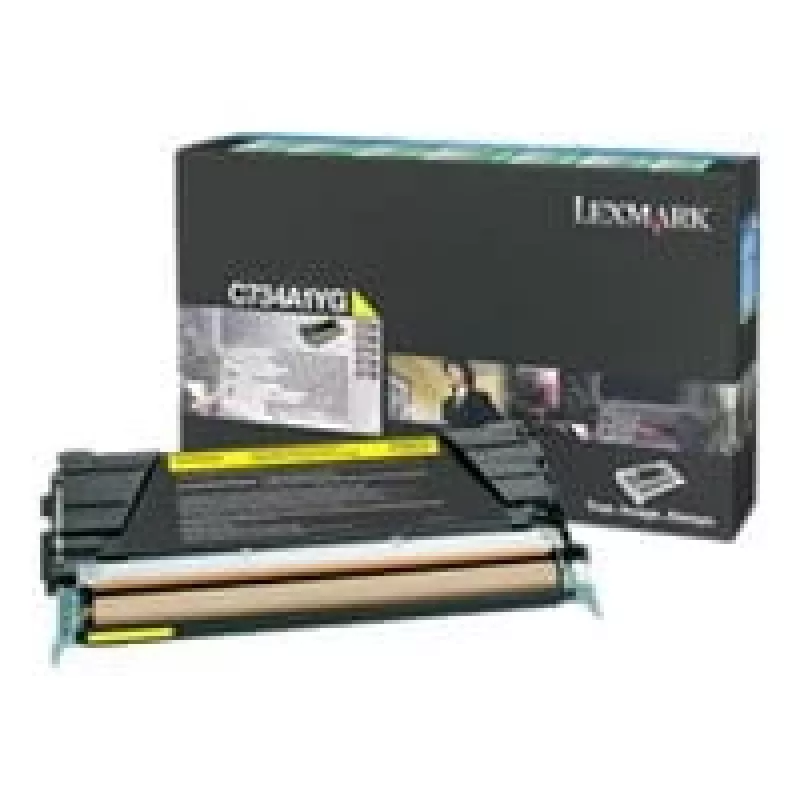 Lexmark - Tonerpatrone - 1 x Gelb - 6000 Seiten - LRP / LCCP (C734A1YG)