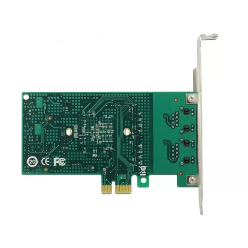 Delock PCIe-kaart 2x gigabitine LAN-võrguadapter