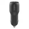 Dual USB-A autolaadija 12W x2 must