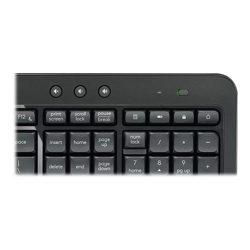 Logitech MK540 ADVANCED traadita klaviatuuri ja hiire komplekt, täissuuruses membraan