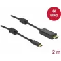 Active USB USB-C to HDMI kaabel DeLOCK 85970 4K 60 Hz 2 m