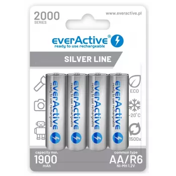 Everactive EVHRL6-2000 kodupatarei Laetav patarei AA Nikkel-metallhüdriid (NiMH)