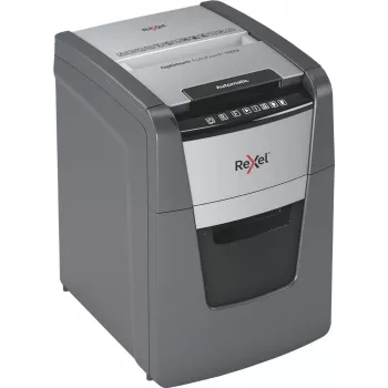Rexel Optimum Auto+ 100M paberipurustaja Mikropurustus 55 dB 22 cm Must, Hall