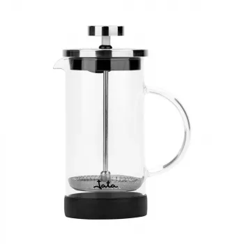 French Press JATA HCAF1160 0.6 L Must Läbipaistev