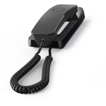 Analoogtelefon Gigaset DESK 200 must juhtmega telefonitoru 10 kirjet