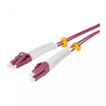 Synergy 21 LWL-2-Faser-Patchk. 7.5mtr.LC-LC 50/125um OM4 AD 2mm flexible Knickschutztülle - Multimode-Faser - 7,5 m